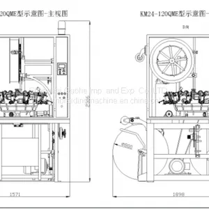 Cable Braiding Machine Size01