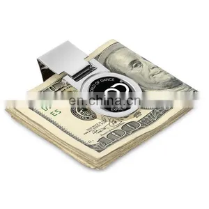 Round Shaped Money Clip With Printed Logo thumbnail-1