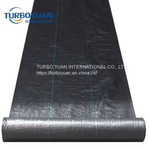 Garden Weed Block Fabric Barrier / Woven Polypropylene Mulch Mat thumbnail-3