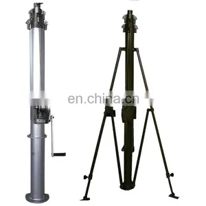 13 Foot Telescoping Small Crank Mast Pole Tripod thumbnail-3