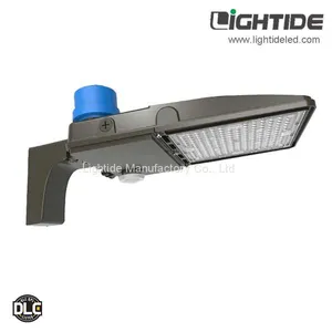 DLC QPL LED Parking Lot Lighting Fixture China Manufacturer, 80W, Replacing 250W MH Lamps thumbnail-1