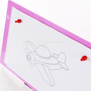 China A4 LED Copy Board Scale Magnetic Back Case Drawing Tracing Thin Light Pad Box Dimmable thumbnail-2