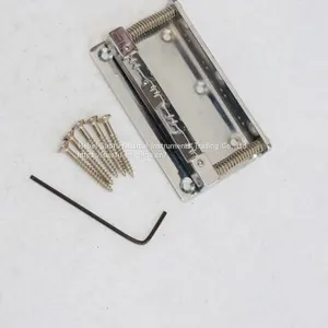 8 String Chrome Guitar Bridge thumbnail-4
