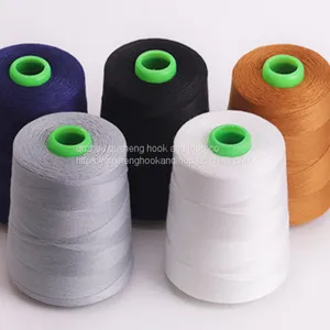 30s/2 100% Spun Polyester Sewing Thread More Than 800 Colors Available 5000 Yards Cone for Tents, Jeans, and Shoes thumbnail-1