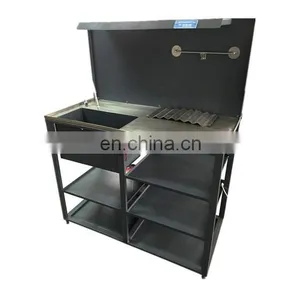 Car Repair Workshop Metal Work Bench Cleaning Trough Bench thumbnail-1
