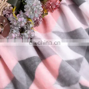 Ready To Ship Factory Price Bulk Wholesale Printed Fleece Cheap Blanket Throw thumbnail-6
