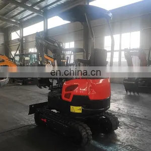 Chinese Cheap 2.0 T Hydraulic 2t Mini Compact Excavator in Stock thumbnail-2