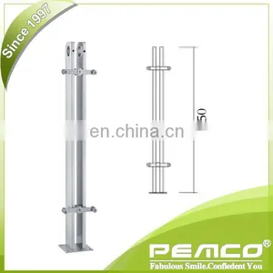 China Exporter Variety Stainless Steel Stair Glass Railing Tangga Stainless Steel Harga thumbnail-5