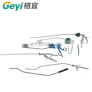 Flexible S Shaped Suction Irrigation Set for Single Port Laparoscopic Medical Instruments thumbnail-4