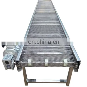 Custom Food Industry Sea Food Corrosion Resistance Small Conveyor Belt System thumbnail-1