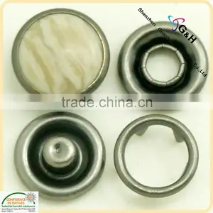 Wooden Pearl Prong Snap Button thumbnail-1