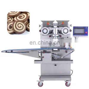 Leading Manufacturer Automatic Chocolate Chip Cookies Stuffed Cookies Machine For Sale thumbnail-6