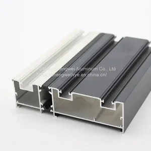 Customized China Aluminum High Quality Aluminum Profile For Sliding Doors and Windows thumbnail-1
