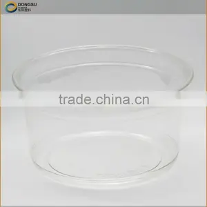 The Best Choice for 12oz Disposable Plastic Salad Container With Airtight Flat Lid, Inner or Outer Locked thumbnail-1
