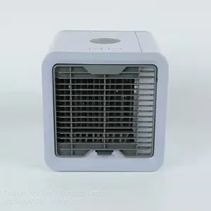 Generation of Cooling Fan LED Colorful Atmosphere Lamp Household Office Portable Water-coole thumbnail-3