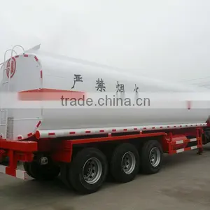 Tri-axle Fuel Tanker Truck Trailer thumbnail-1