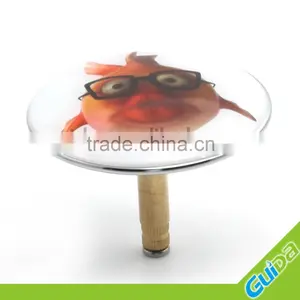 China Ningbo Guida Brass Hot Sale Bathtub Sink Drain Plug thumbnail-1