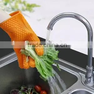 Heat Resistant Silicone BBQ Gloves thumbnail-4