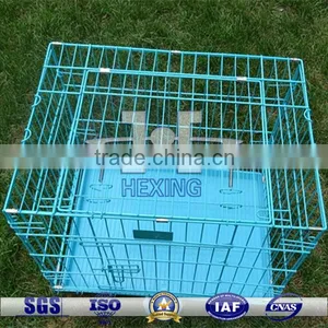 Green Coated Metal Dog Cage/Animal Cage thumbnail-1