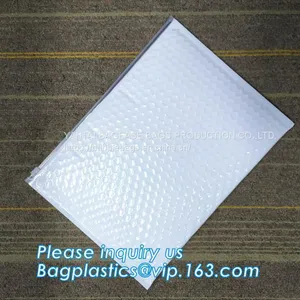 SLIDER ZIPPER BUBBLE POUCH, PADDED MAILER, ENVELOPES, PROTECTIVE, JEWELRY, BEAUTY SAFE STORAGE thumbnail-2