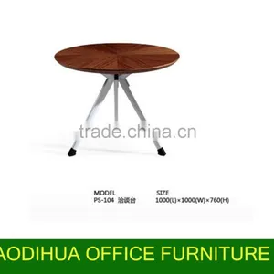 Modern Conferrnce Table / Small Round Meeting Table/ Small Office Meeting Table/wooden Round Meeting Table PS-104 thumbnail-1