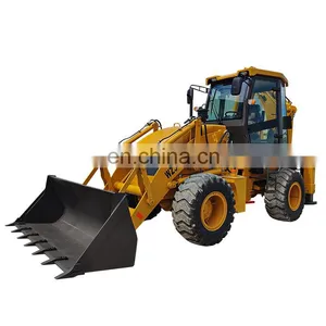 Mini Tractor Backhoe Wheel Loader New Backhoe Excavator Loader Price for Sale thumbnail-1