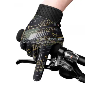 INBIKE Men's Cycling Gloves Gel Padded Breathable thumbnail-3