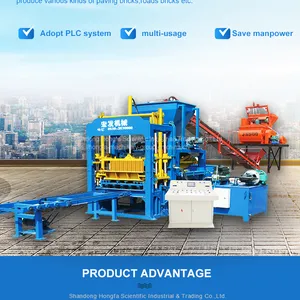 Best Selling Automatic Qt4-15s Brick Making Machine thumbnail-3