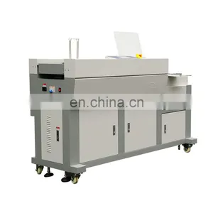 A3 A4 Full Automatic Spine & Side Glue Paper Processing Packing Binder Book Binding Making Machine thumbnail-2