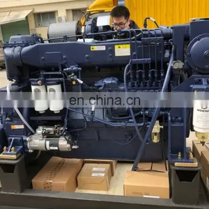 Hot Sales Water Cooler 6-cylinder 278hp WD10C278-18 Weichai WD10 Boat Engines thumbnail-5