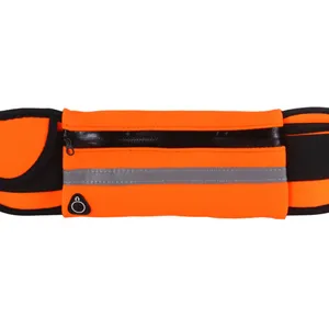 Popular Running Bag Multi-functional Waist Bag Neoprene Running Waist Pack Waterproof Outdoor Mobilephone Bag in Different Colors thumbnail-1