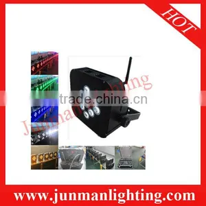 9pcs 10W RGBW 4 in 1 Wireless DMX Battery Power Led Par Light Cheap Stage Lighting thumbnail-1