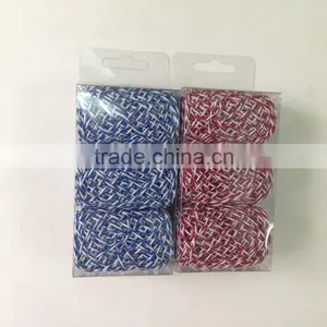 Wholesale Metallic Ribbon for Graduation Party, pp Ribbon,polyester Satin Ribbon Bow thumbnail-1