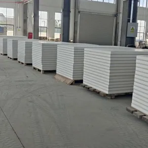 Factory Direct Supply of SIP Sandwich Panels, Glass Magnesium Sandwich Insulation Panels, and Movable Room Insulation Wall Panels thumbnail-1