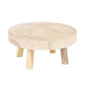 Paulownia Solid Wood Stool thumbnail-5