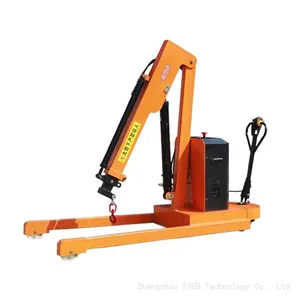 Hydraulic Electric Truck Crane Mobile Cantilever Crane Lifting Loads thumbnail-2