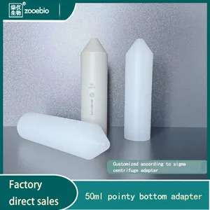 Centrifuge Adapter 50ml Conical to 15ml 10ml Conical Tube Sleeve, 50ml Rotor Capacity Conversion, Nylon Material thumbnail-3