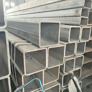 Square and Packed by Strips 20*20-500*500mm/20*40-300*500mm Carbon Steel Rectangular Pipe thumbnail-4
