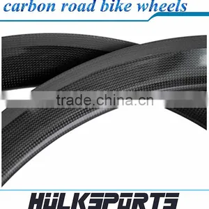 2016 Hot Sale 23mm Width Carbon Road Bicycle Rim 50mm Carbon Tubular Wheel 700C Carbon Road Bike Rims thumbnail-5