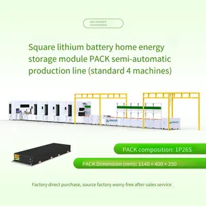 Semi-automatic Assembly Equipment for Large Single-cell Household Energy Storage Module Pack on the Square-shell Battery Pack Production Line thumbnail-3