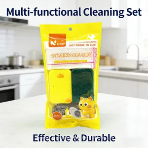 Stainless Steel Scourer Non-Scratch Steel Wire Ball thumbnail-5