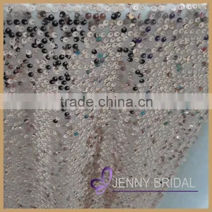 SQN#18 Wholesale Rose Gold Beaded Sequin Table Runner thumbnail-2