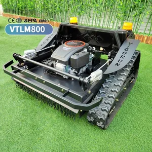 Vigorun VTLM800 Industrial Grade 4-Stroke Remote Control Track-mounted Weeding Machine Adjustable Height 25~120mm Snow Shovel thumbnail-1
