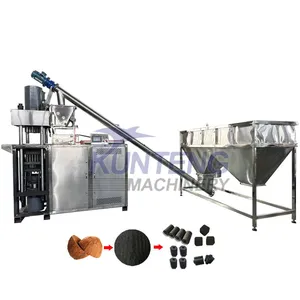 Customizable Molds Shisha Charcoal Briquetting Production Line EPC thumbnail-1