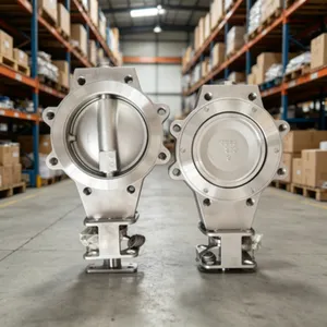 Marine Double Eccentric Lug Butterfly Valve GB/T3037-94 Electric/Pneumatic/Hydraulic Actuator Optional thumbnail-3