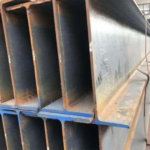High Quality Galvanized Structural Steel H-beams Sizes 8mm - 64mm 100-408mm Iron Steel h Beams h Beam Stainless for Construction thumbnail-5