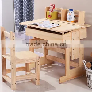 Kids Classroom Furniture Study Table and Chair thumbnail-3