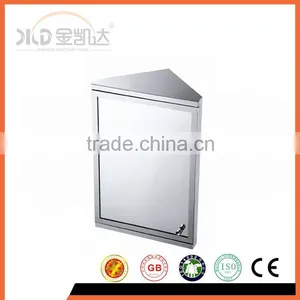 Stainless Steel Mirror Cabinet,corner Cabinet,mirror Cupboard 6651 Single Door thumbnail-1