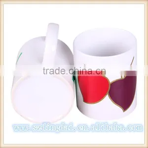 Film Color Chaning Mug Sublimation Mugd Ceramic Mug Color Changing Mug Mug Press Blue Red & Black thumbnail-2