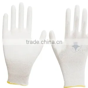 Nylon pu Coated Hand Gloves/ PU Coated Working Gloves thumbnail-2